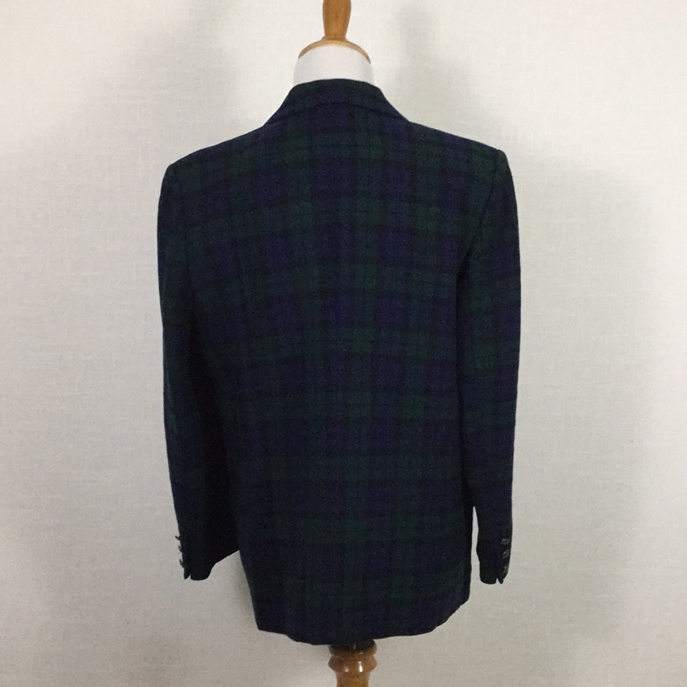 Vintage Pendleton Oversized Plaid Wool Blazer - image 6